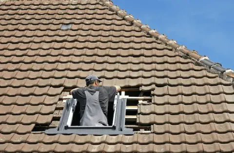 Pose de velux - Argol